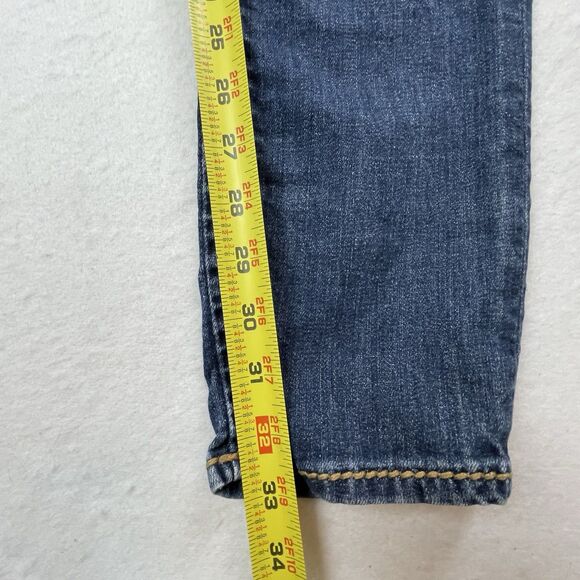 True Religion Women's Low Rise Skinny Jean Casual Y2K Western Biker-30 - Picture 4 of 12